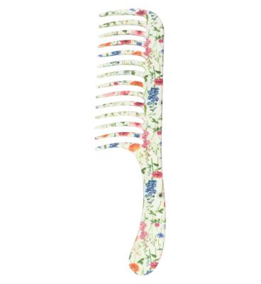 Denman D28 Floral Fantasies Wide Tooth Detangling Comb