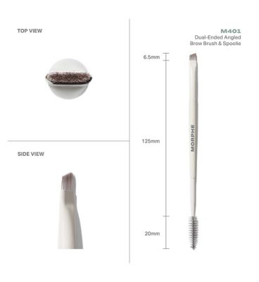 Morphe m401 Dual Ended Brow Brush and Spoolie