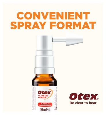 Otex Olive Oil Earwax Spray 10ml