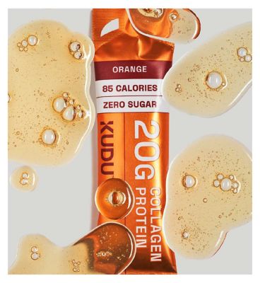 Kudu Collagen Protein Sachet Orange Flavour 63g 3s