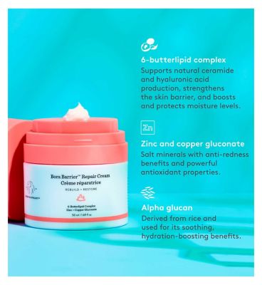 Drunk Elephant Bora Barrier™ Repair Face Moisturiser Refill 50ml