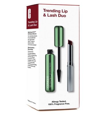 Clinique Trending Black Honey Lip And High Impact Lash Duo Makeup Set