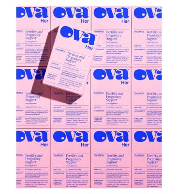 OVA OVAHer Fertility and Pregnancy Support Capsules 56s