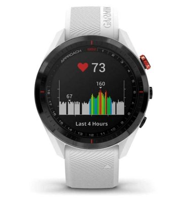 Garmin Approach S62 Golf Global Positioning System Smartwatch White