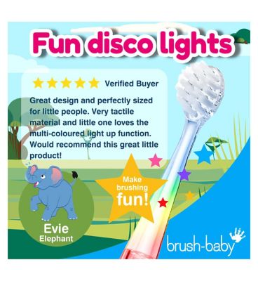 Brush-Baby WildOnes Elephant Rechargeable Toothbrush