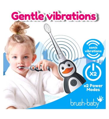 Brush-Baby WildOnes Penguin Rechargeable Toothbrush