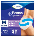 TENA Pants Plus Night Medium 12pk