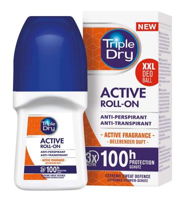 Triple Dry Active Fragrance Anti-Perspirant Roll On 50ml