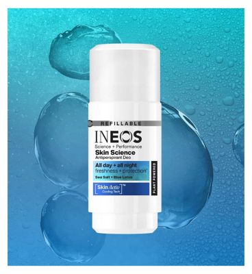 INEOS Skin Science Sea Salt + Blue Lotus Antiperspirant Deodorant Roll On 50ml