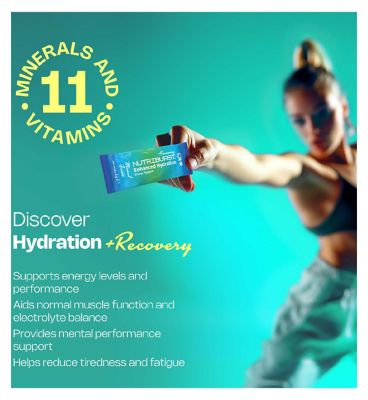 Nutriburst Enhanced Hydration and Recovery Powder Lemon Sachets 3g 6s