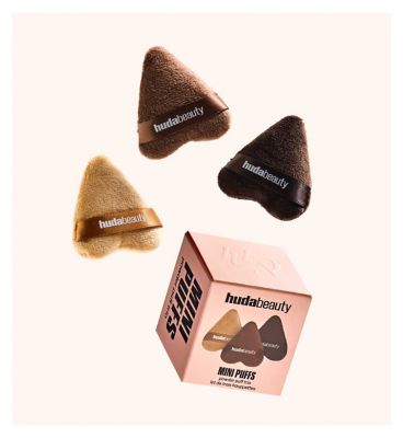 Huda Beauty Mini Puffs Powder Puff Trio