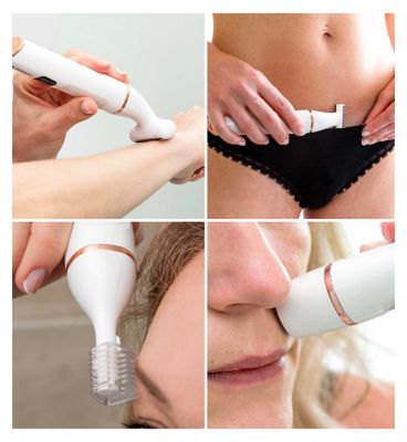 Rio Go Smooth 4 in 1 Lady Shaver & Bikini Trimmer