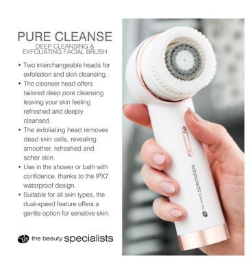 Rio Pure Cleanse Deep Cleansing & Exfoliating Facial Brush