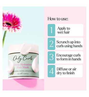 Only Curls Deep Hydration Hair Mask 250ml