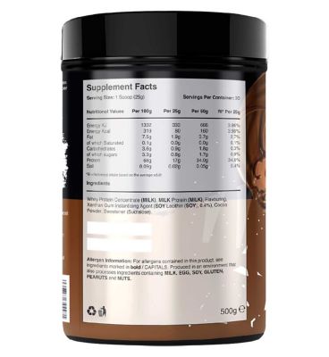 Warrior Whey Double Choc 500g
