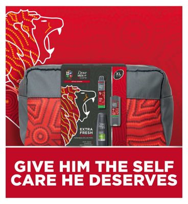 Dove Men+Care Lions Washbag Collection Gift Set for Him 3 Pieces