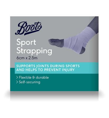 Boots Sports Strapping 6cm x 2.5m (Each)