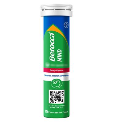 Berocca Mind Berry Tablets 15s