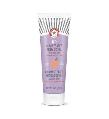 First Aid Beauty KP Bump Eraser Body Scrub With 10% AHA Fresh Peach 226g