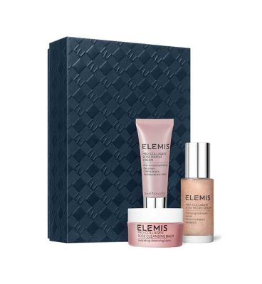 Elemis Pro-Collagen Rose Plumping Routine