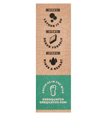 Dr. Squatch Soap Bar Rainforest Rapids 141.7g