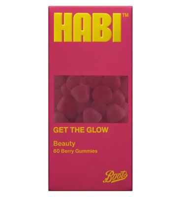 Habi Get the Glow Beauty Gummies 60s