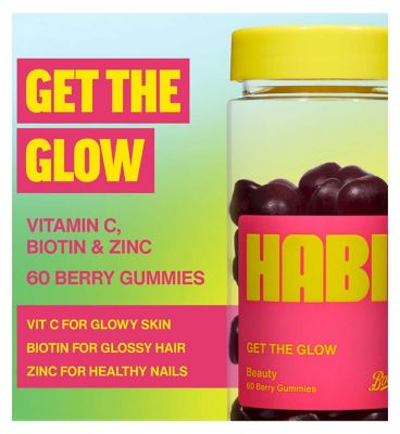 Habi Get the Glow Beauty Gummies 60s