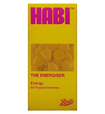 Habi The Energiser Energy Gummies 60s