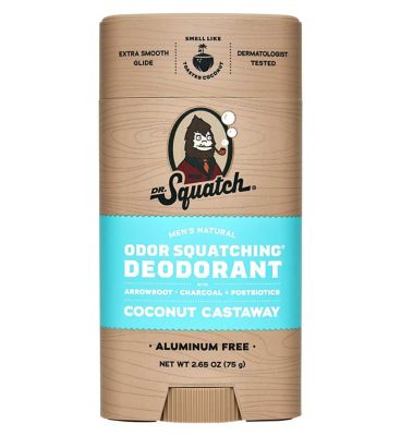 Dr. Squatch Deodorant Wide Stick Coconut Castaway 75g