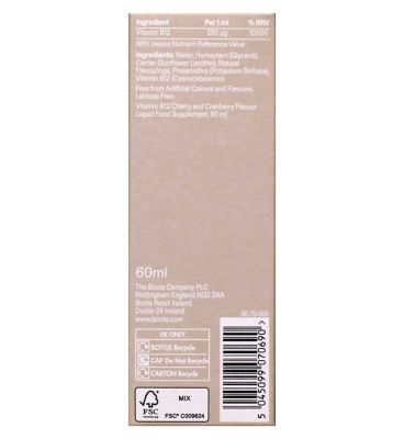 Modern Chemistry Liposomal Vitamin B12 Drops 60ml
