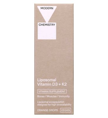 Modern Chemistry Liposomal Vitamin D3 & K2 Drops 60ml