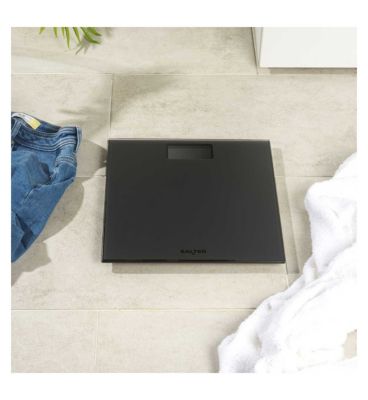 Salter Frosted Matte Black Electronic Scale