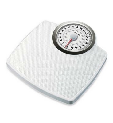 Salter White Classic Large Dial Scale