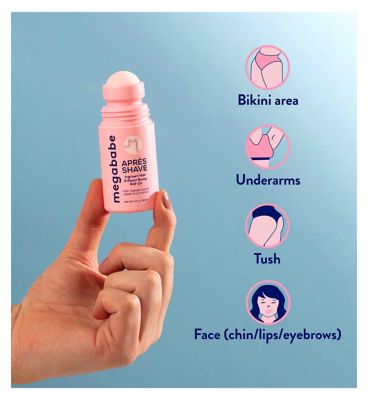Megababe Apres Shave Ingrown and Razor Burn Roll on Solution 89ml