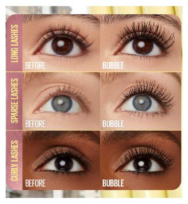 Maybelline Colossal Bubble Waterproof Mascara Very Black 12g
