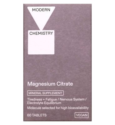 Modern Chemistry Magnesium Citrate Tablets 60s