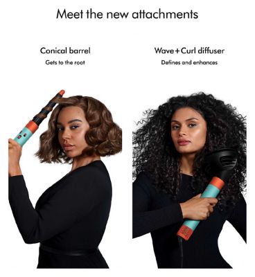 Dyson Airwrap i.d. Hair Styler Patina & Topaz - Curly to Coily