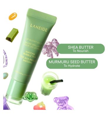 Laneige Lip Glowy Balm Matcha Bubble Tea 10g