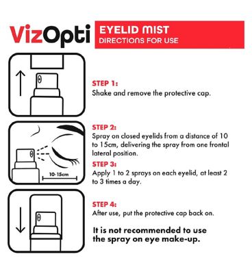 Viz Opti Dry Eyes Eye Mist 10ml