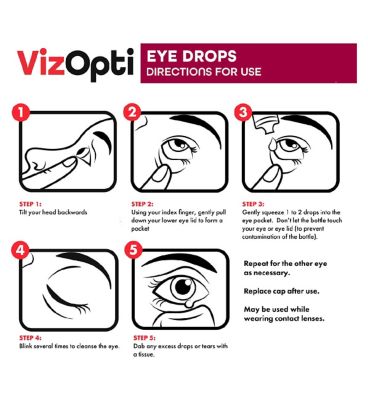 Viz Opti Intensive Dry Eyes Eye Drops 10ml
