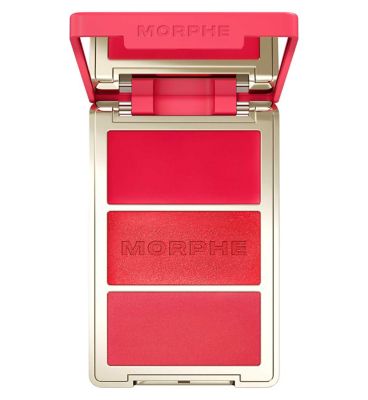 Morphe Cheek Thrills Multi Finish Face Trio Palette