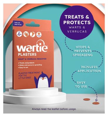 Wartie Wart & Verruca Plasters 15s