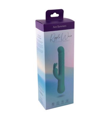 Ann Summers Ripple Wave Silicone Rabbit Vibrator