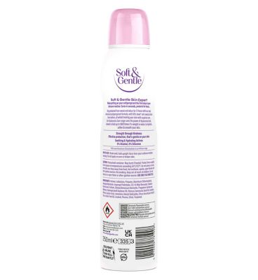 Soft & Gentle Hyaluronic Care 72hr Cucumber Anti-Perspirant Spray 250ml