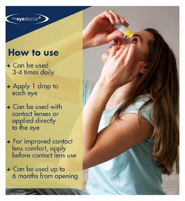 The Eye Doctor® Advanced Triple Action Dry Eye Drops 10ml