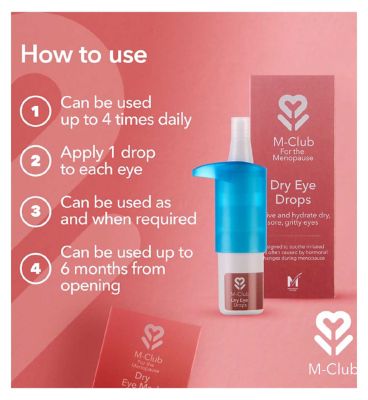 M-Club Dry Eye Drops 0.3% – Revive & Hydrate Dry Eyes 10ml