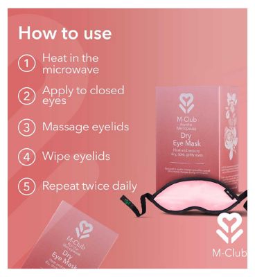 M-Club Heated Dry Eye Mask