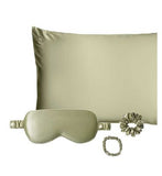 Silk Addict 100 % Mulberry Silk Gift Set Olive Green