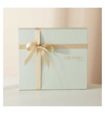 Silk Addict 100 % Mulberry Silk Gift Set Olive Green