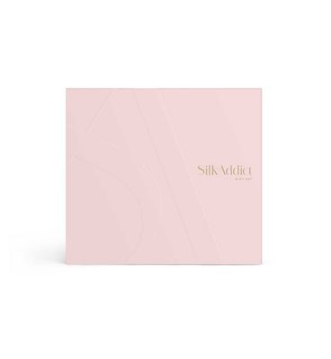 Silk Addict 100 % Mulberry Silk Gift Set Pale Pink